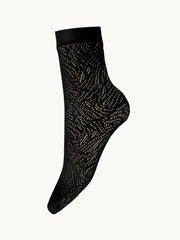 Abstract Net Socks Artistic Touch