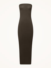Sleek Velvet Tube Dress