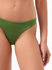 Shimmering Minimalist Bikini Bottom