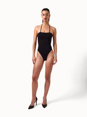 Ribbed Seamless Swimsuit Convertible Beach Style