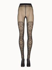Henna Inspired Thigh High Tights