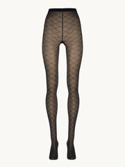 Delicate Jacquard Net Tights