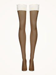 Sheer Nude Lace Stay Ups