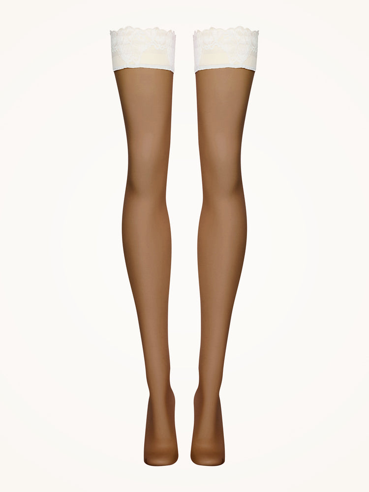 Sheer Nude Lace Stay Ups