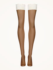 Sheer Nude Lace Stay Ups