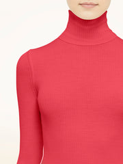 Soft Ribbed Wool Pullover