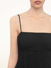 Delicate Sheer Pattern Jumpsuit Sleeveless All Over Knit