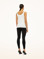 Sleeveless Top with Subtle Shimmer