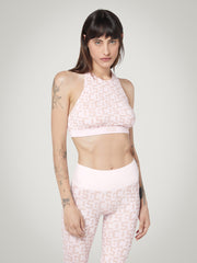 Sleek Monogram Crop Top