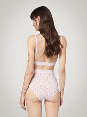 Sleek Sleeveless Monogram Top