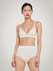 Sleek Sleeveless Monogram Top