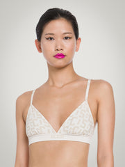 Sleek Sleeveless Monogram Top