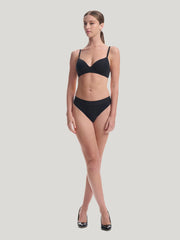 Soft Cotton Plunge Bra Everyday Essential