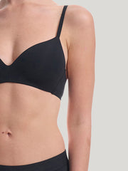 Soft Cotton Plunge Bra Everyday Essential