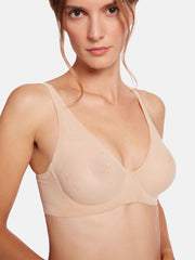 Sheer Tulle Underwire Bra