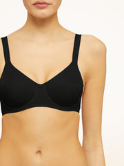 Sheer Touch Bra Delicate Shimmer Adjustable Straps