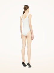 Sleek Sleeveless Bodysuit Brazilian Cut