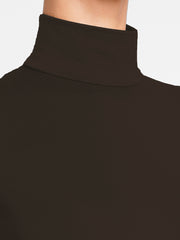 Sleek Turtleneck String Body Effortless Style